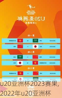 u20亚洲杯2023赛果,2022年u20亚洲杯