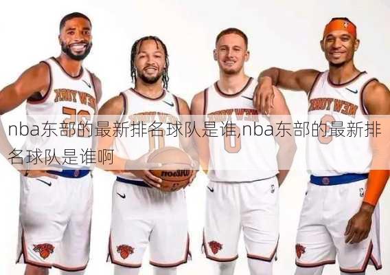 nba东部的最新排名球队是谁,nba东部的最新排名球队是谁啊