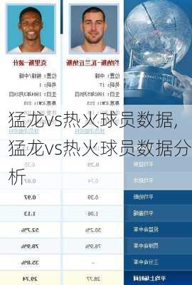 猛龙vs热火球员数据,猛龙vs热火球员数据分析