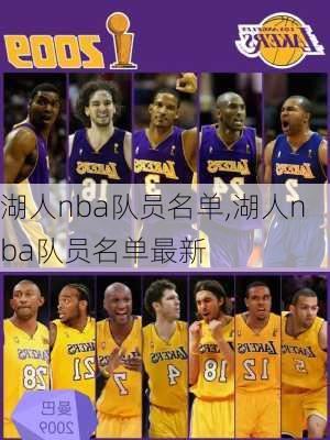 湖人nba队员名单,湖人nba队员名单最新