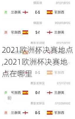 2021欧洲杯决赛地点,2021欧洲杯决赛地点在哪里