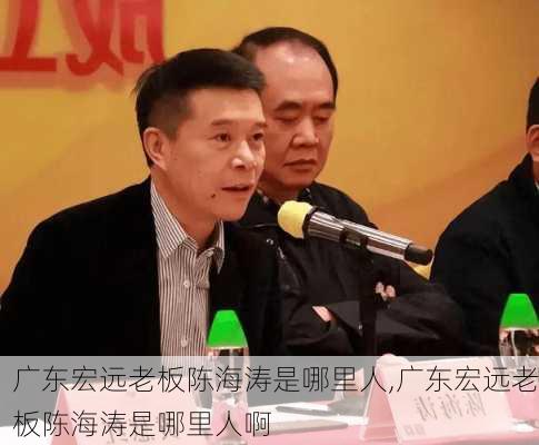 广东宏远老板陈海涛是哪里人,广东宏远老板陈海涛是哪里人啊