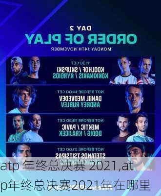 atp 年终总决赛 2021,atp年终总决赛2021年在哪里