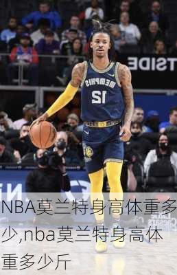 NBA莫兰特身高体重多少,nba莫兰特身高体重多少斤