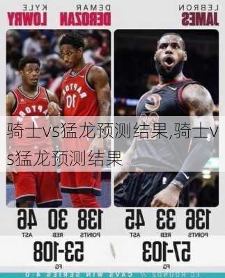 骑士vs猛龙预测结果,骑士vs猛龙预测结果