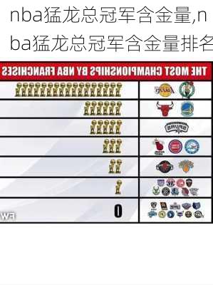 nba猛龙总冠军含金量,nba猛龙总冠军含金量排名