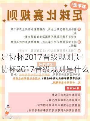 足协杯2017晋级规则,足协杯2017晋级规则是什么