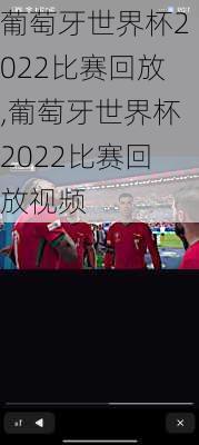 葡萄牙世界杯2022比赛回放,葡萄牙世界杯2022比赛回放视频