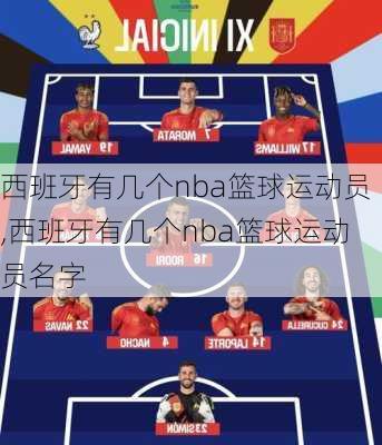 西班牙有几个nba篮球运动员,西班牙有几个nba篮球运动员名字