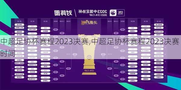 中超足协杯赛程2023决赛,中超足协杯赛程2023决赛时间